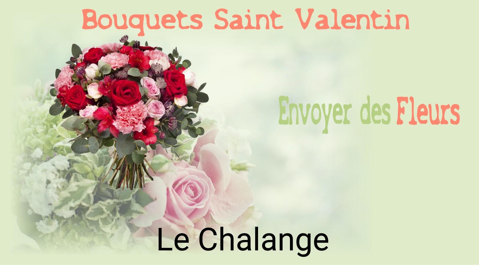 Roses de Saint-Valentin livrées à Le Chalange
